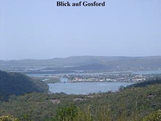 Blick auf Gosford